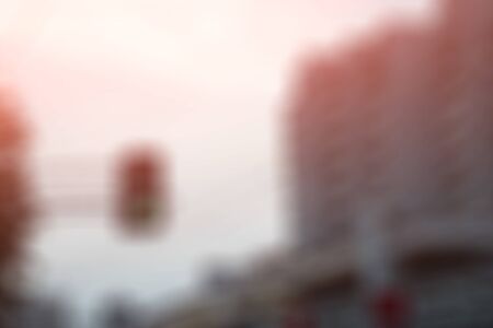 teaffic and signal traffic controlの写真素材