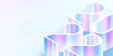Date 2022 Happy New Year. Light colored numbers modern design on a white background. Design...