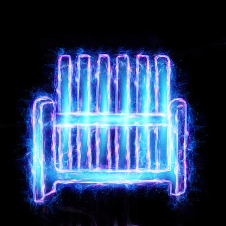 Medical test tubes on a black background.The concept of medical research, laboratory, analyzes. Advanced scientific laboratory of medicine, biotechnology, development of microbiology.の写真素材