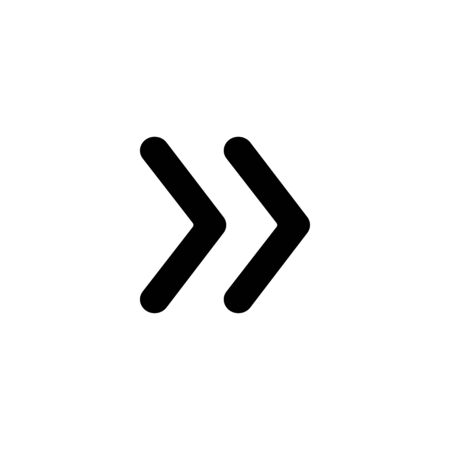 Quotes black isolated icon. Abstract modern graphic element. Vector illustrationのイラスト素材