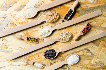 Various spices presentedの写真素材