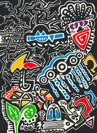 abstract designのイラスト素材