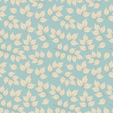  seamless leaf patternのイラスト素材