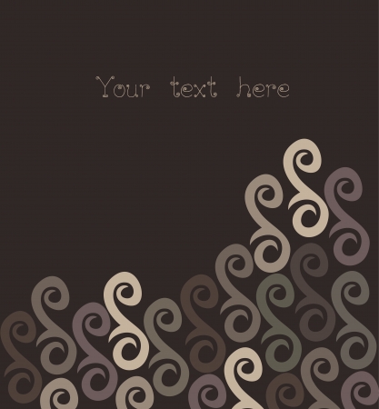 Sea background with abstract wavesのイラスト素材