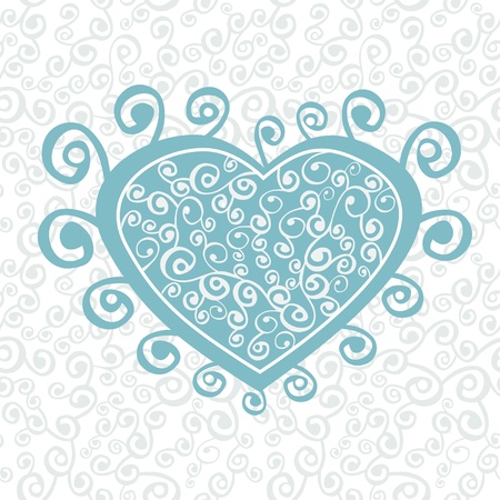 valentine's day cardのイラスト素材