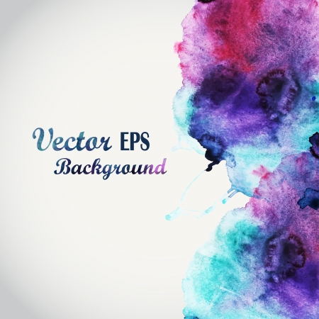 Watercolor hand painted corners design. Watercolor composition for scrapbook elements with empty space for text message.のイラスト素材