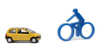 Car versus bike