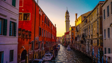 Venice Italy sceneryのeditorial素材
