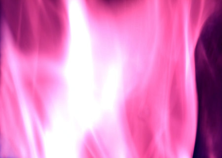 Pink Purple Flames of Fire illustration with Copy Space の写真素材