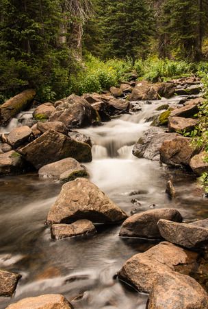 Stream and Bouldersの写真素材