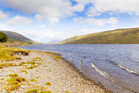 fjord view in northern Scotlandの写真素材