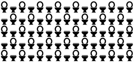 WC world toilet day. Bathroom or restroom icons. Funny vector pissing signs. For handicap people, woman, man or gender to peeing pictogram. Human handicap toilets seat with wheelchair logo.のイラスト素材