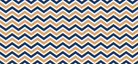 Seamless Chevron Zigzag Pattern Vector chevrons wave line. Wavy stripes background. Retro pop art 80's 70's years. Funny zig zag sign. Texture of fabric or paper scrapbook. Line patternのイラスト素材