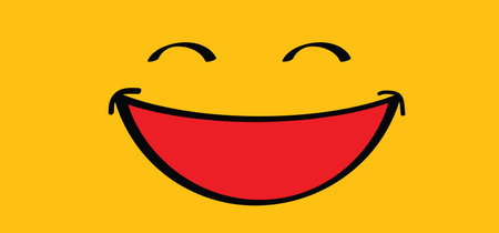 Happy world smile day, smiling is loading Big happiness Fun thoughts emoji face emotion smiley...