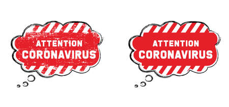 Stop Novel coronavirus epidemic spreading (Covid-19 2019-nCoV, Covid-2019) Corona virusのイラスト素材