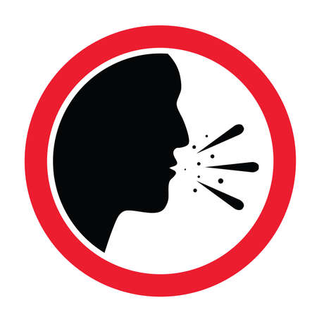 Stop Novel coronavirus epidemic spreading (Covid-19 2019-nCoV, Covid-2019) Corona virusのイラスト素材