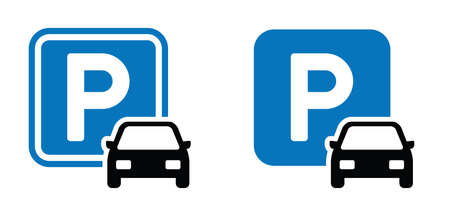 car parkingのイラスト素材