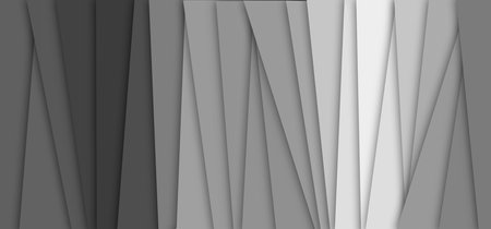 Gray to CMYK, RGB, pms color wheel wave. Stripes background cyan magenta yellow black. Colorful toner spectrum gradient. Concept presenting color printing. Prepress line pattern banner.の写真素材