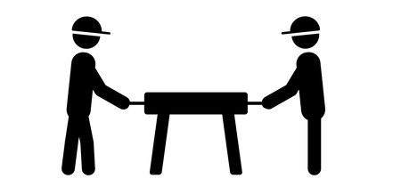 Cartoon table football game or foosball or table soccer. Soccer ball in goal. Soccer border. football players pawn. Football table soccer, sports team. Game to score goals. Game pins or pieces on bar.のイラスト素材
