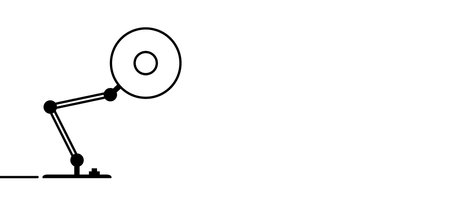 Cartoon night table, office desktop lamp. Comic brain electric lamp idea. FAQ business concept. Fun vector light bulb icon or sign ideas. Brilliant lightbulb education or invention icon banner.のイラスト素材