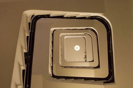 Staircase, The Marlborough Apartments, Potts Pointの写真素材