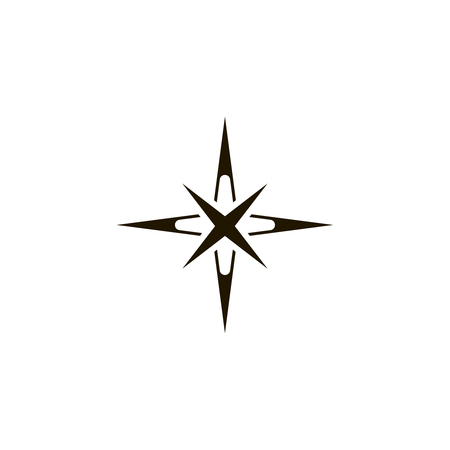 Compass icon, navigation, symbol or button for websites and mobile platforms. 5のイラスト素材