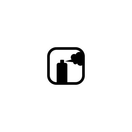Spray can tool icon, for mobile platform and websitesのイラスト素材