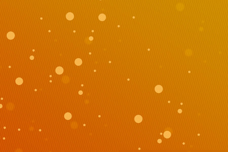 Orange background with snowflakes. Vector illustration. Eps 10.の写真素材