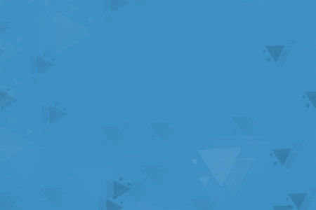 Blue abstract background with triangles. Texture for design. 3D illustrations
