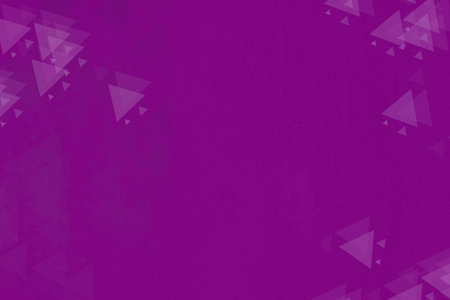 Purple abstract background with triangles. Texture of geometric shapes. 3D illustrations