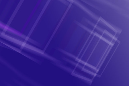 abstract blue background with some smooth lines in it and some reflections