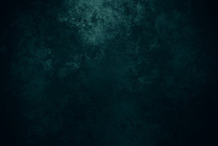Grunge dark blue background with space for text or image.の写真素材