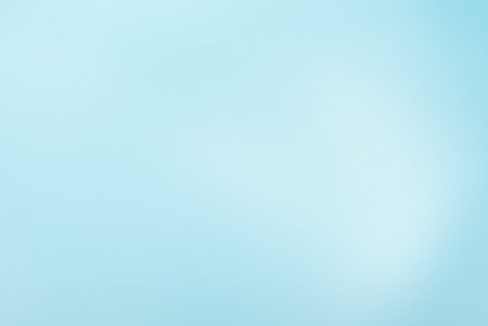 Blue abstract background with soft pastel gradient and blurred, copy space.