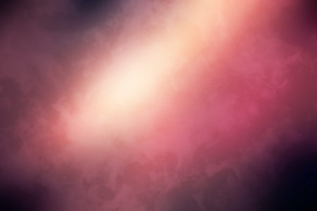 abstract background with clouds and sun rays - retro vintage filter effect