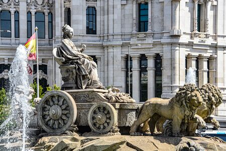 City Hall building, Ayuntamiento de Madridの写真素材