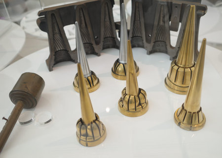 Bologna, Italy - 18 Nov, 2022: Traditional Gelato machinery at the Carpigiani Gelato Museumのeditorial素材