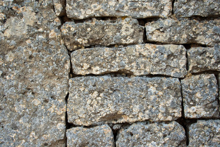 Grey Stone Brick Wall Texture