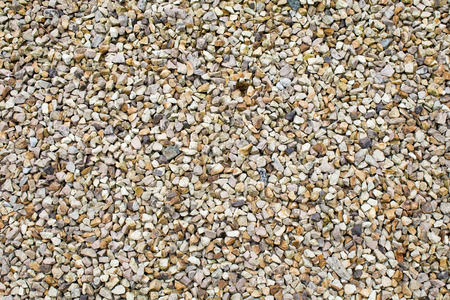 Gravel driveway background textureの写真素材