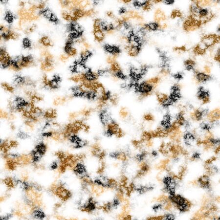Black and brown soft blending marble pretty pattern on a white background 3D illustrationの写真素材