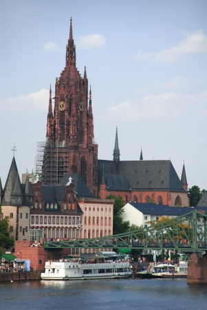 Cathedral, Frankfurt  Germany の写真素材