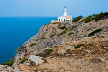 Lighthouse, Cala Rajada  Majorca の写真素材