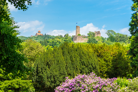 Castle Windeck, Weinheim (germany)のeditorial素材