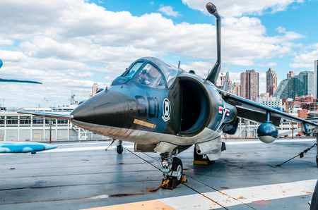 Intrepid museum, aircraft, jetsのeditorial素材