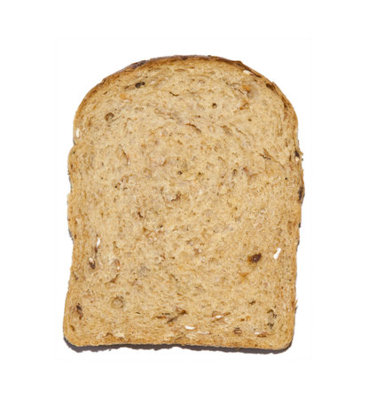 A photography of a slice of bread