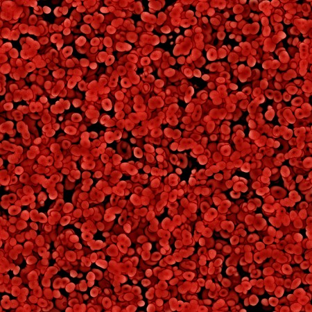 An image of a red blood texture backgroundの写真素材