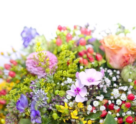 An image of a nice bouquet flowersの写真素材