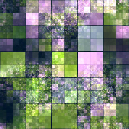 pink green