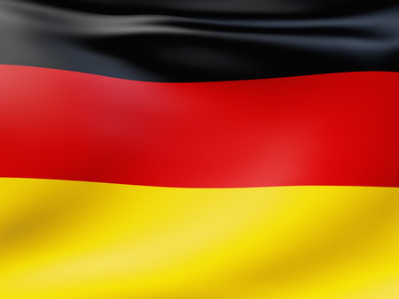An image of a German flag background