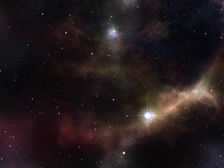 An image of a high details stars background