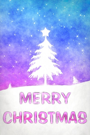 An image of a nice blue pink christmas backgroundの写真素材